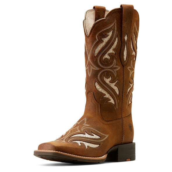 Bota Vaquera Round Up Bliss Sassy Brown