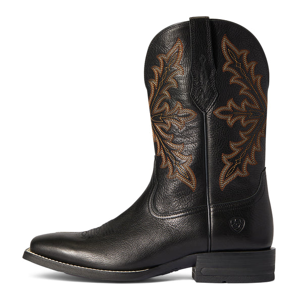 Bota Vaquera Ariat Qualifier Negro