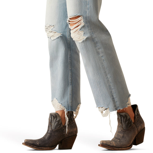 Jeans Ariat Tomboy Tiro Alto Corte Recto