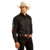 Camisa Ariat Team Logo México Negro