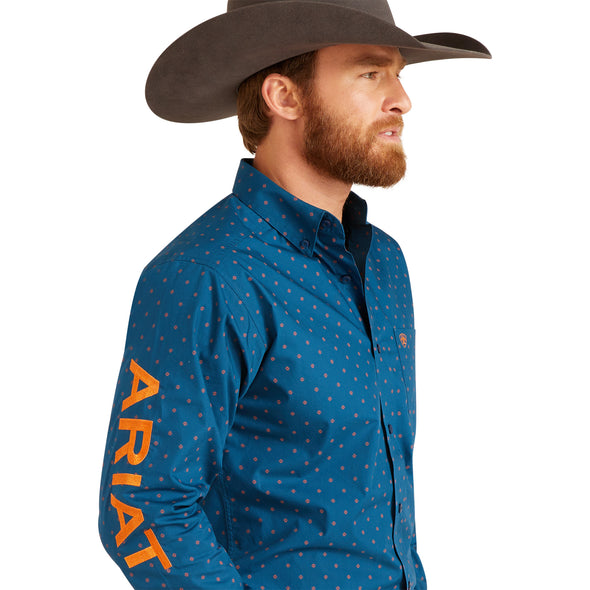 Camisa Ariat Team Clarence Corte Fitted 10047346