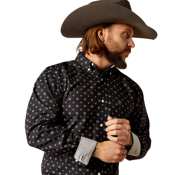 Camisa Ariat Libre De Arrugas Lenox Corte Fitted