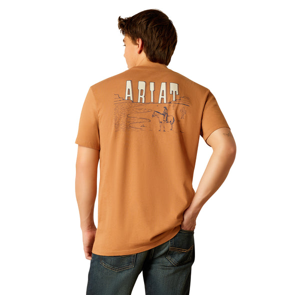 Playera Ariat Oasis de Horizonte