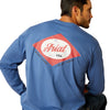 Playera Ariat Rebar Workman Diamond Logo