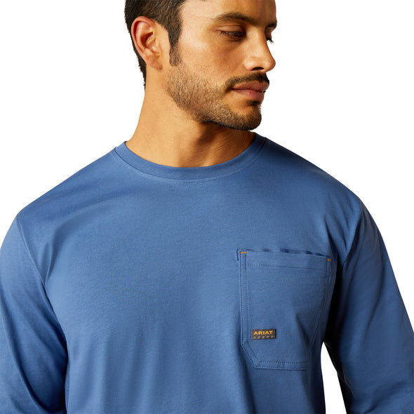 Playera Ariat Rebar Workman Diamond Logo