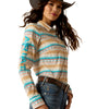 Camisa Ariat Team Kirby Stretch Fallon Serape