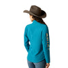 Chamarra Ariat New Team Softshell Ocean