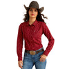 Camisa Ariat Libre De Arrugas Kirby Stretch Cattle Brand