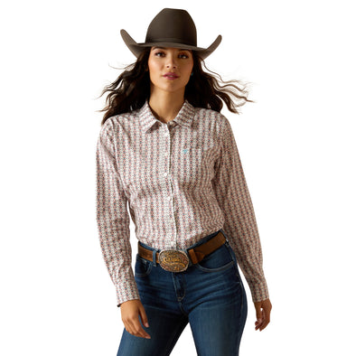 Camisa Ariat Libre De Arrugas Kirby Stretch Winsome