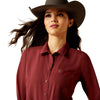 Camisa Ariat Kirby Pro Tawny Port