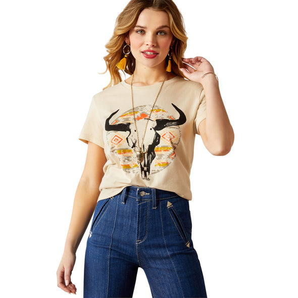 Playera Ariat Longhorn