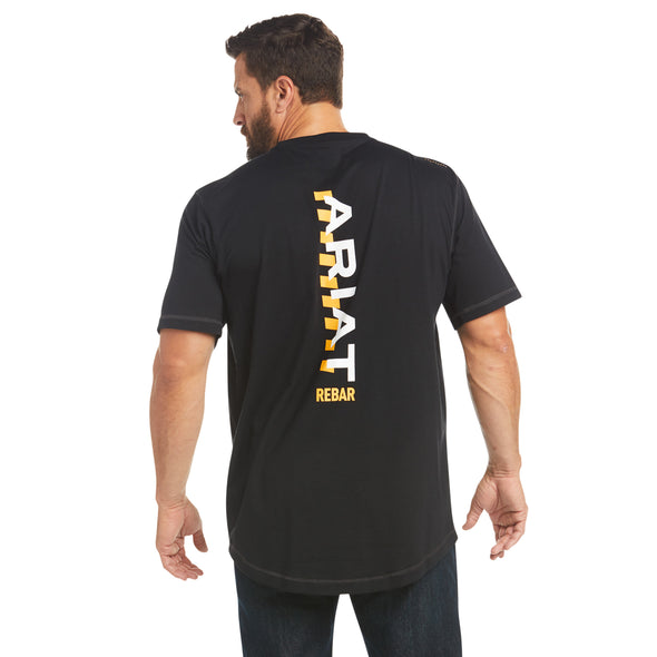 Playera Ariat Work Rebar Workman Negro