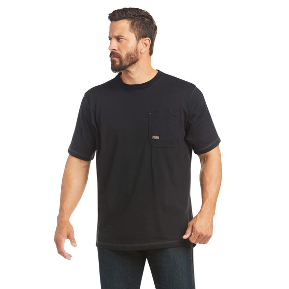 Playera Ariat Work Rebar Workman Negro