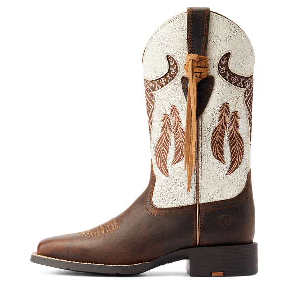 Bota Vaquera Round Up Southwest StretchFit