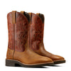 Bota Vaquera Ariat Ridgeback Tan Bull Emboss