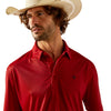 Polo Ariat All Over Print Rojo Intenso