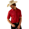 Polo Ariat All Over Print Rojo Intenso