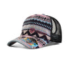 Gorra Ariat con estampado de rayas en zigzag