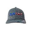 Gorra Ariat gris logo con bandera de U.S.A