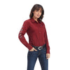 Camisa Ariat Team Kirby Stretch Rouge Red